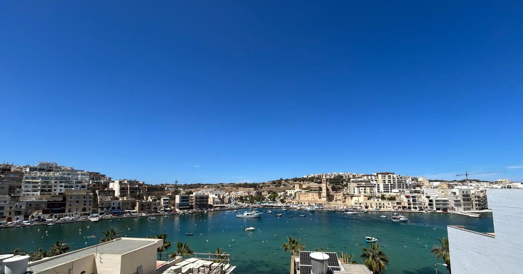 Appartamento Seaview Setters Penthouse Marsaskala Esterno foto